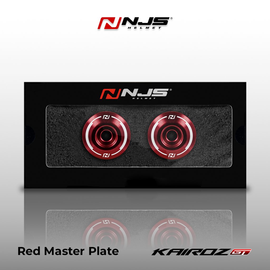 RING MASTERPLATE NJS KAIROZ GT - Aksesoris Helm