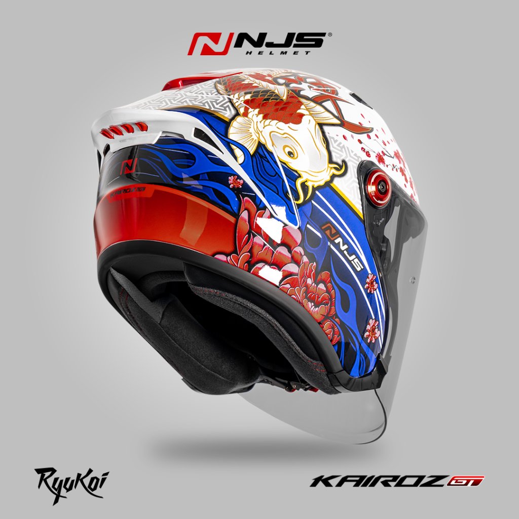 NJS Kairoz GT RYUKOI - Helm Half Face