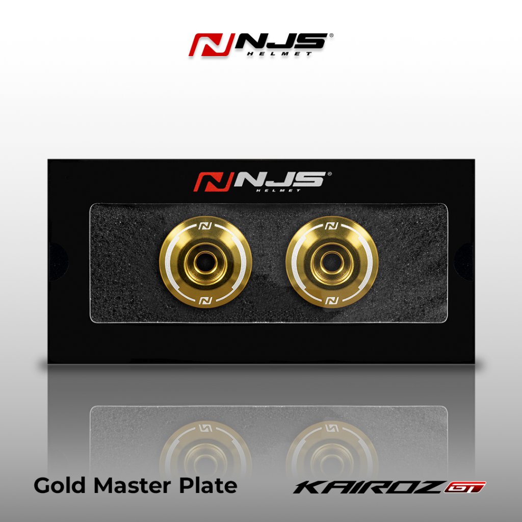 RING MASTERPLATE NJS KAIROZ GT - Aksesoris Helm