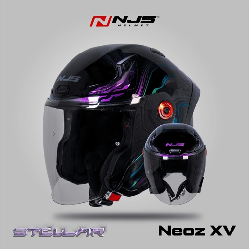 Image of NJS NEOZ XV Stellar - Helm Half Face