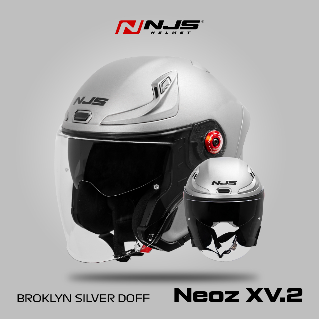 NJS NEOZ XV.2 Solid - Helm Half Face
