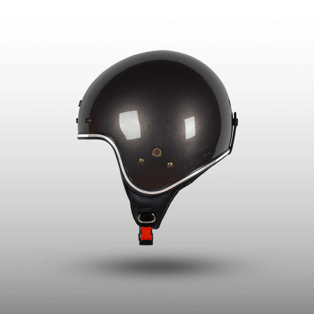 NJS NR80's Solid List Chrome - Helm Retro