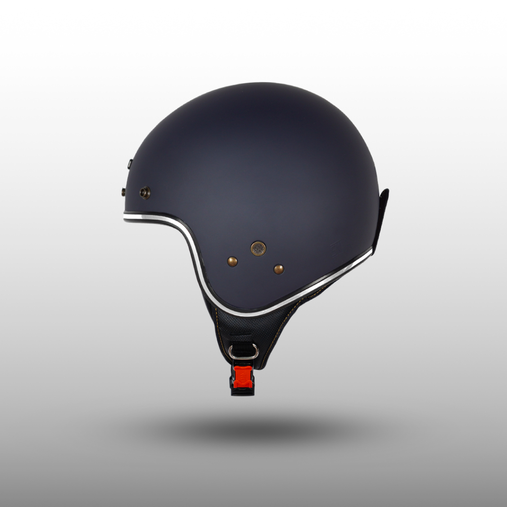NJS NR80's Solid List Chrome - Helm Retro