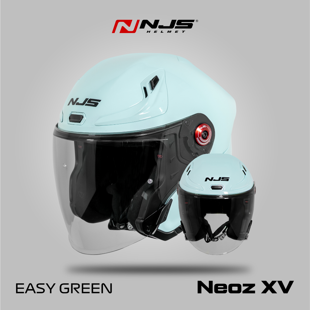 NJS NEOZ XV Solid - Helm Half Face