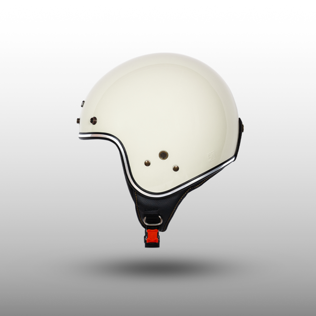 NJS NR80's Solid List Chrome - Helm Retro