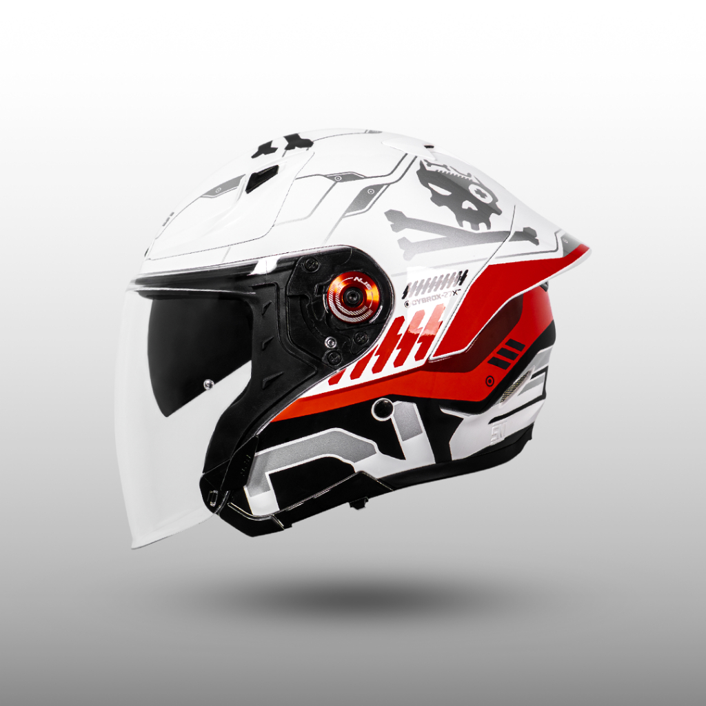 NJS NEOZ XV.2 Cybrox - Helm Half Face