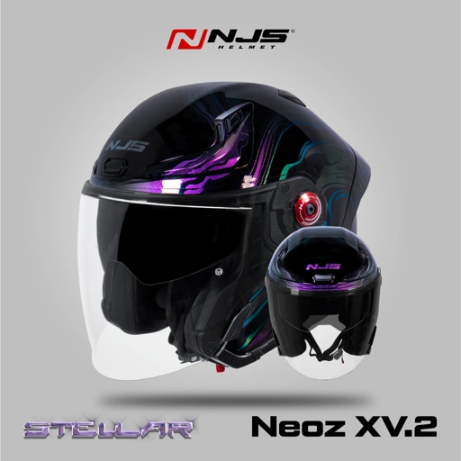 Image of NJS NEOZ XV.2 Stellar - Helm Half Face