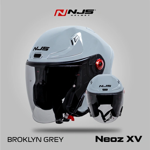 Image of NJS NEOZ XV Solid - Helm Half Face