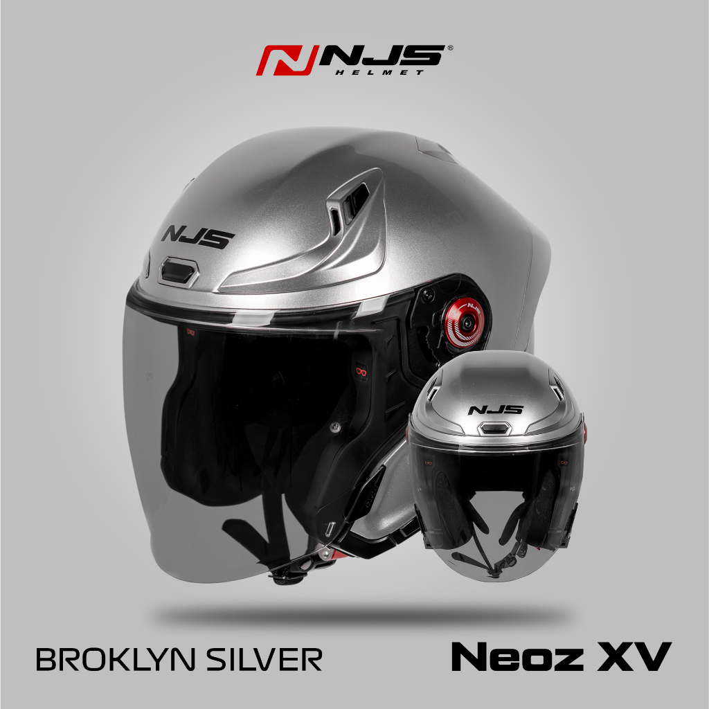 NJS NEOZ XV Solid - Helm Half Face