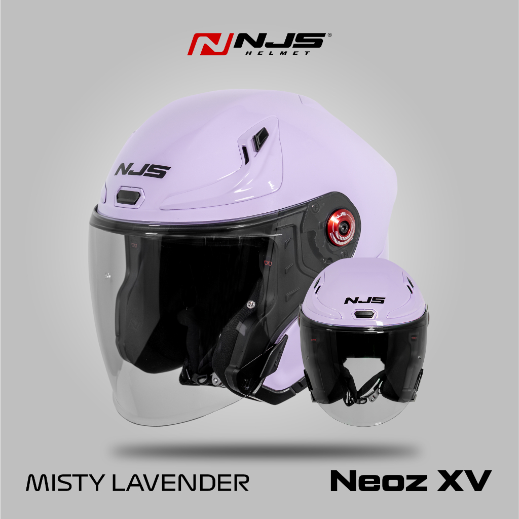 NJS NEOZ XV Solid - Helm Half Face