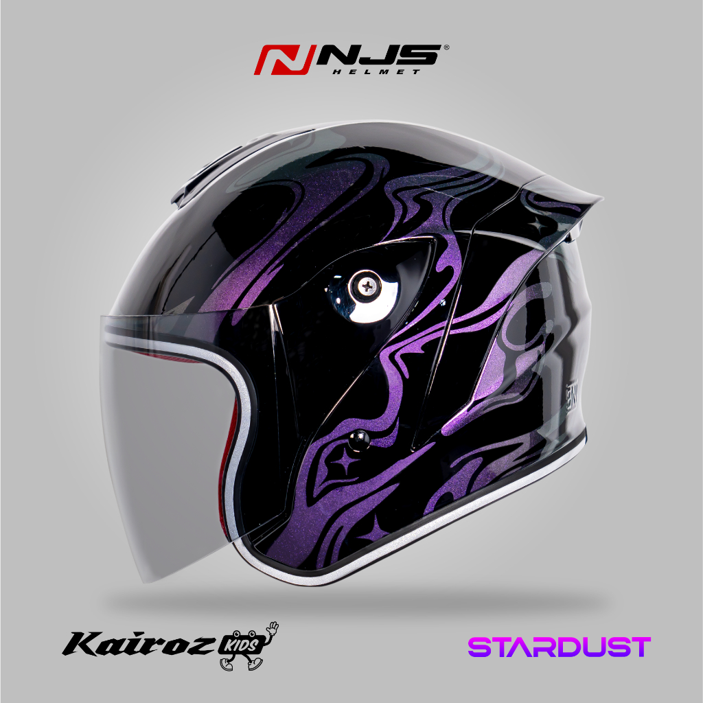 NJS Kairoz Kids STARDUST - Helm Anak Half Face