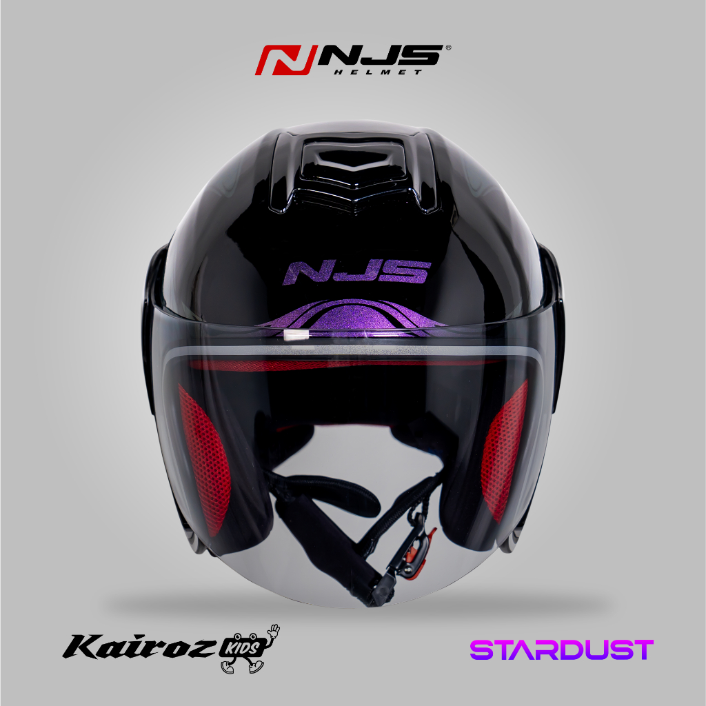 NJS Kairoz Kids STARDUST - Helm Anak Half Face
