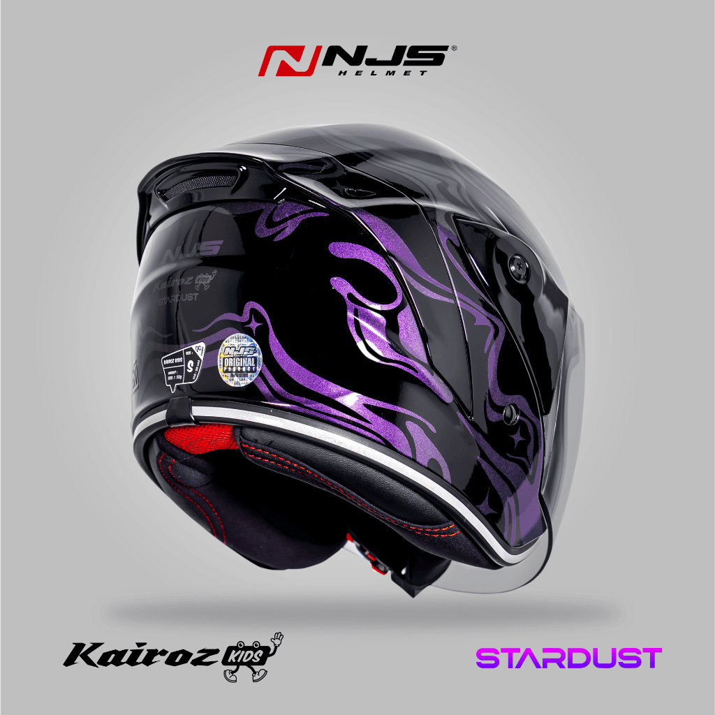 NJS Kairoz Kids STARDUST - Helm Anak Half Face