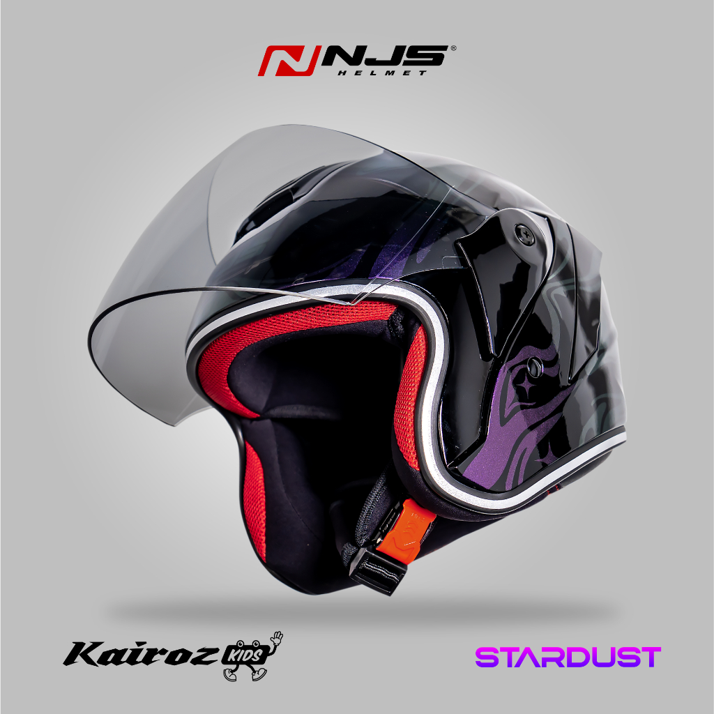 NJS Kairoz Kids STARDUST - Helm Anak Half Face