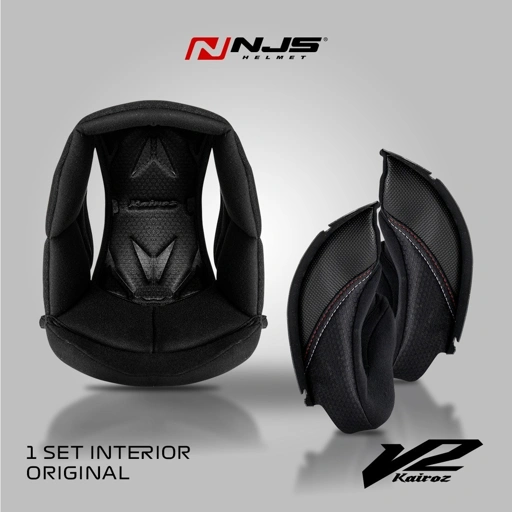 1 Set Interior NJS KAIROZ ORIGINAL - Aksesoris Helm