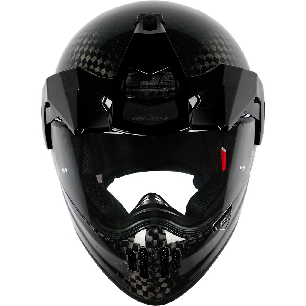 NJS S-CROSS Carbon Spreadtow Glossy/Doff - Helm Adventure Touring