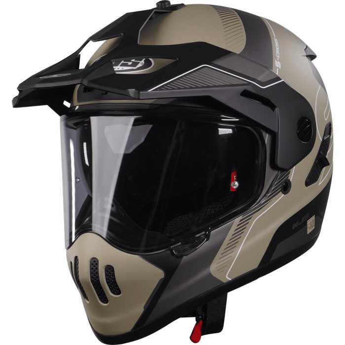 NJS S-Cross Avante Brooklyn Sand Glossy/Doff - Helm Full Face
