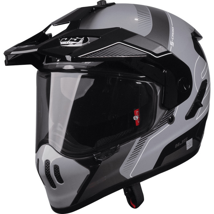 NJS S-Cross Avante Brooklyn Grey Glossy/Doff - Helm Full Face