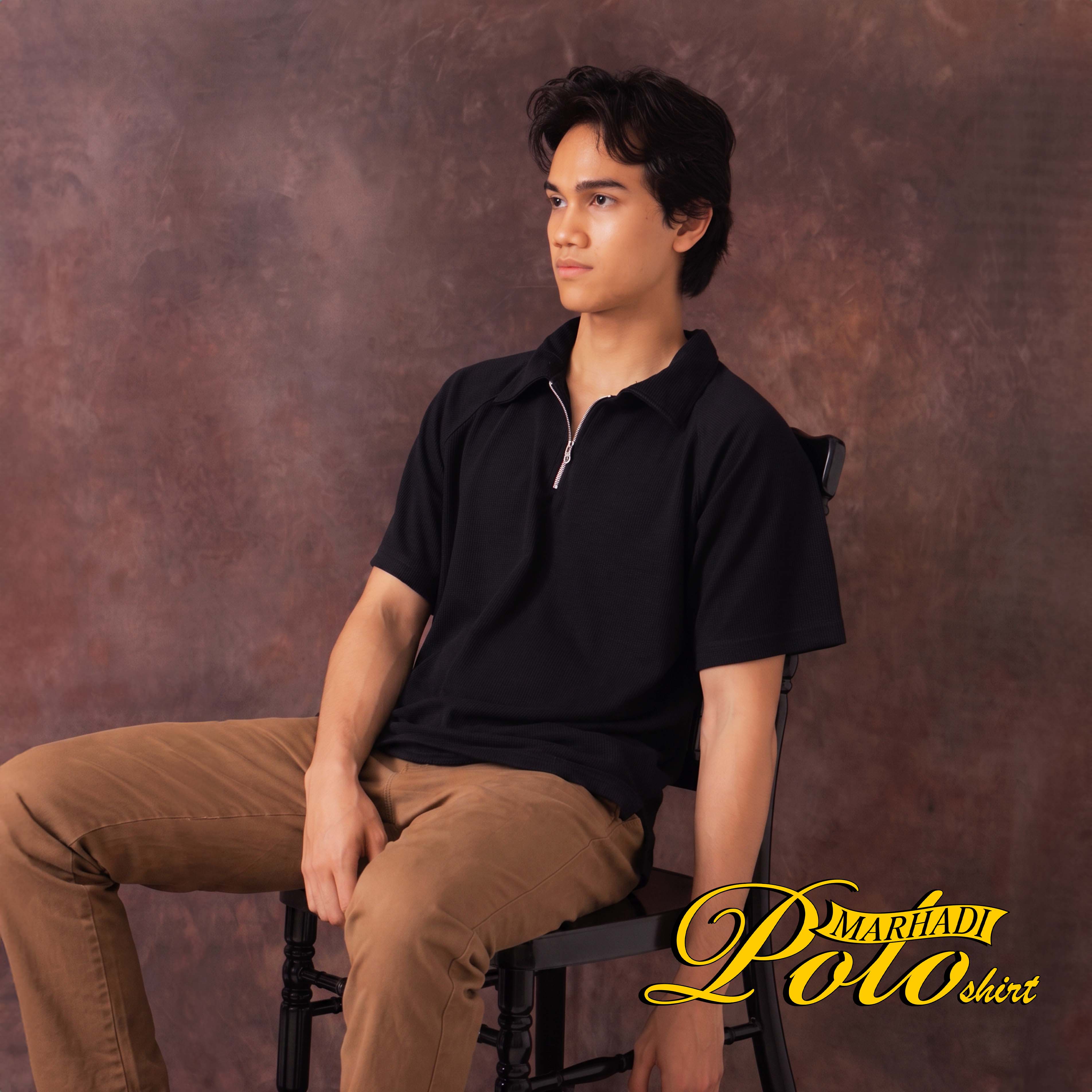 Marhadi Polo Shirt Midnight Black