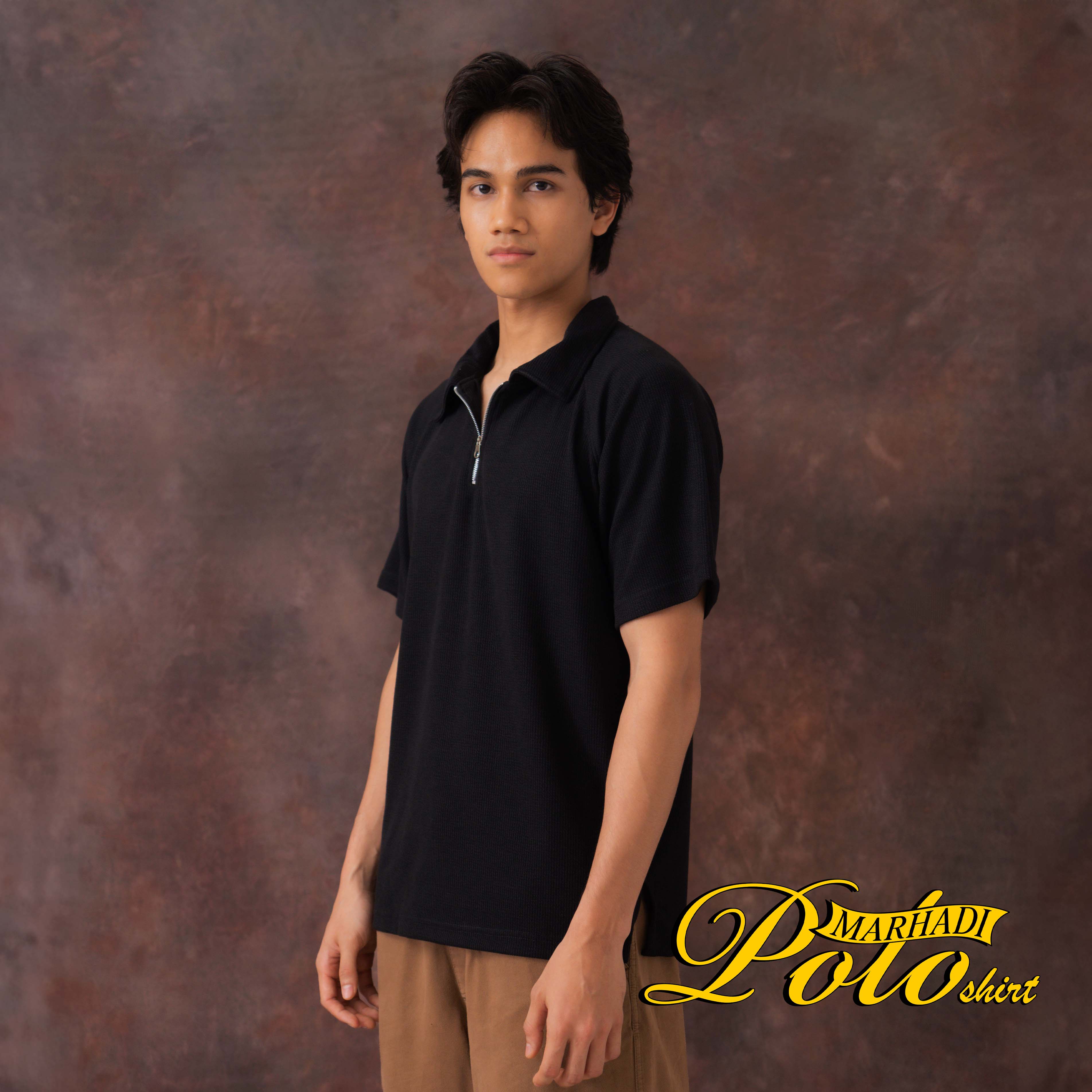 Marhadi Polo Shirt Midnight Black