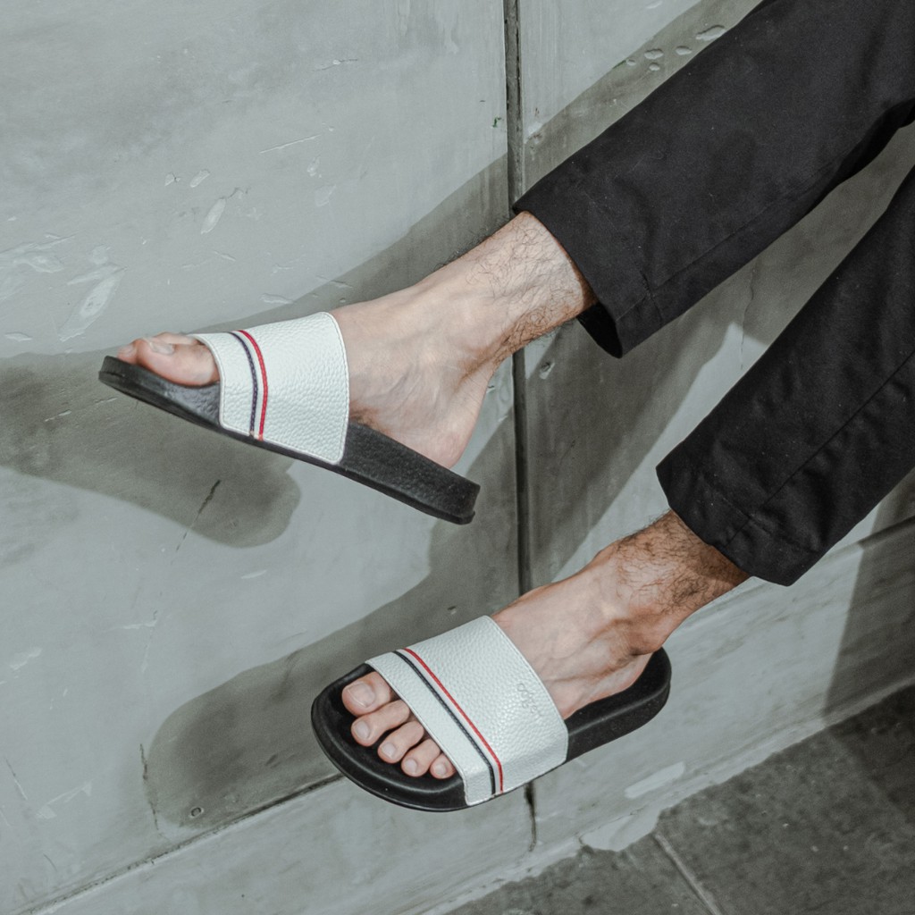 Cogen Stripe - White