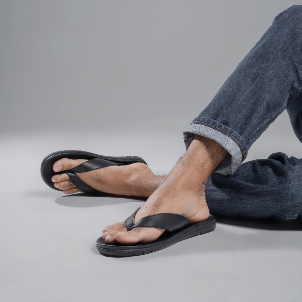 Cogen Classic Simple Thong - Full Black