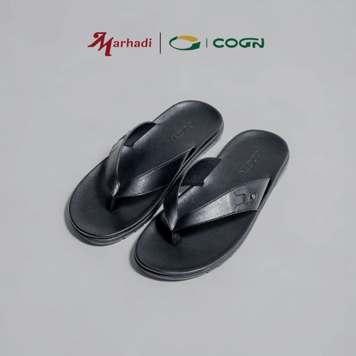 Image of Cogen Classic Simple Thong - Full Black