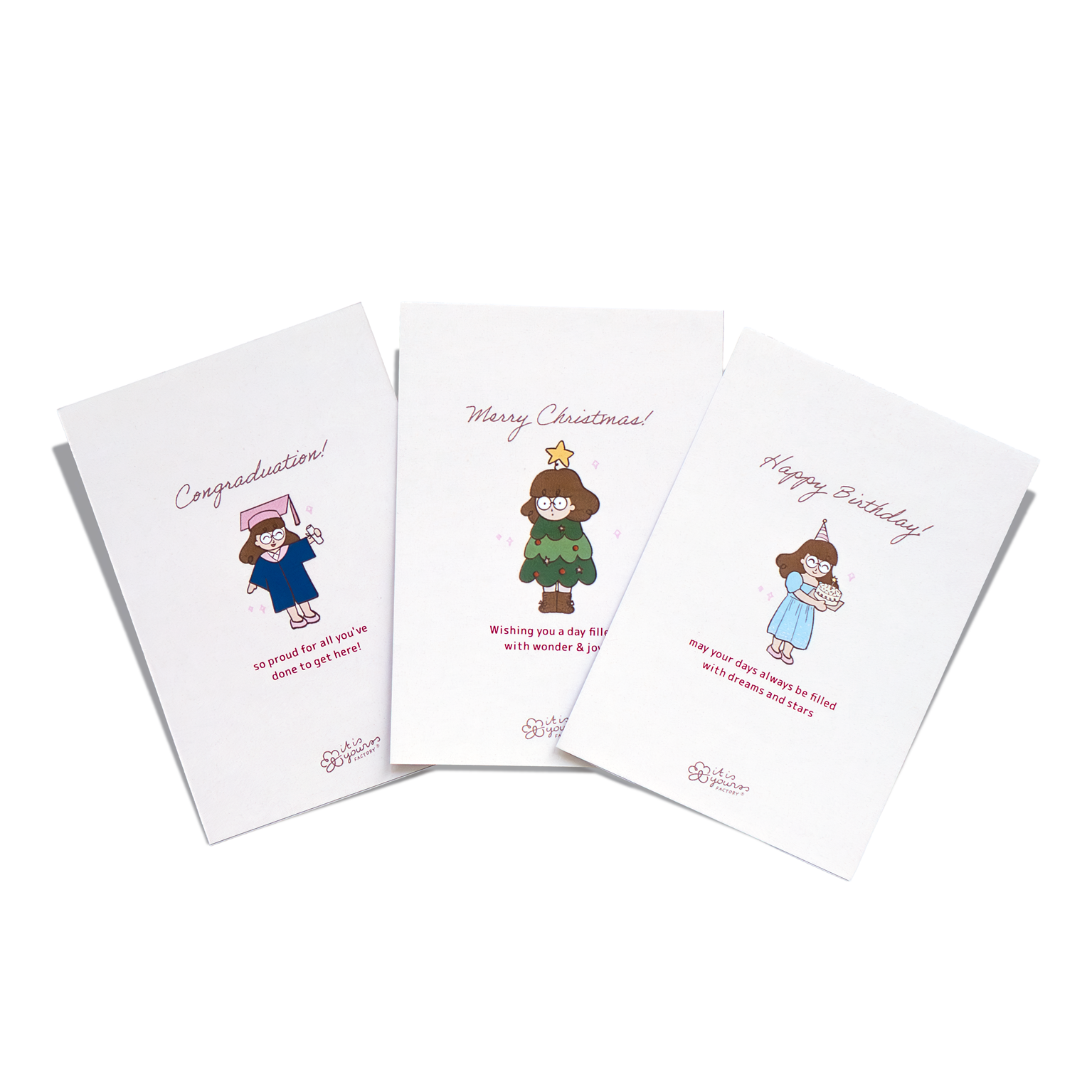 ITISYOURSS Kartu Ucapan Sally | Kartu Ucapan Ulang Tahun | Birthday Card | Kartu Hari Raya