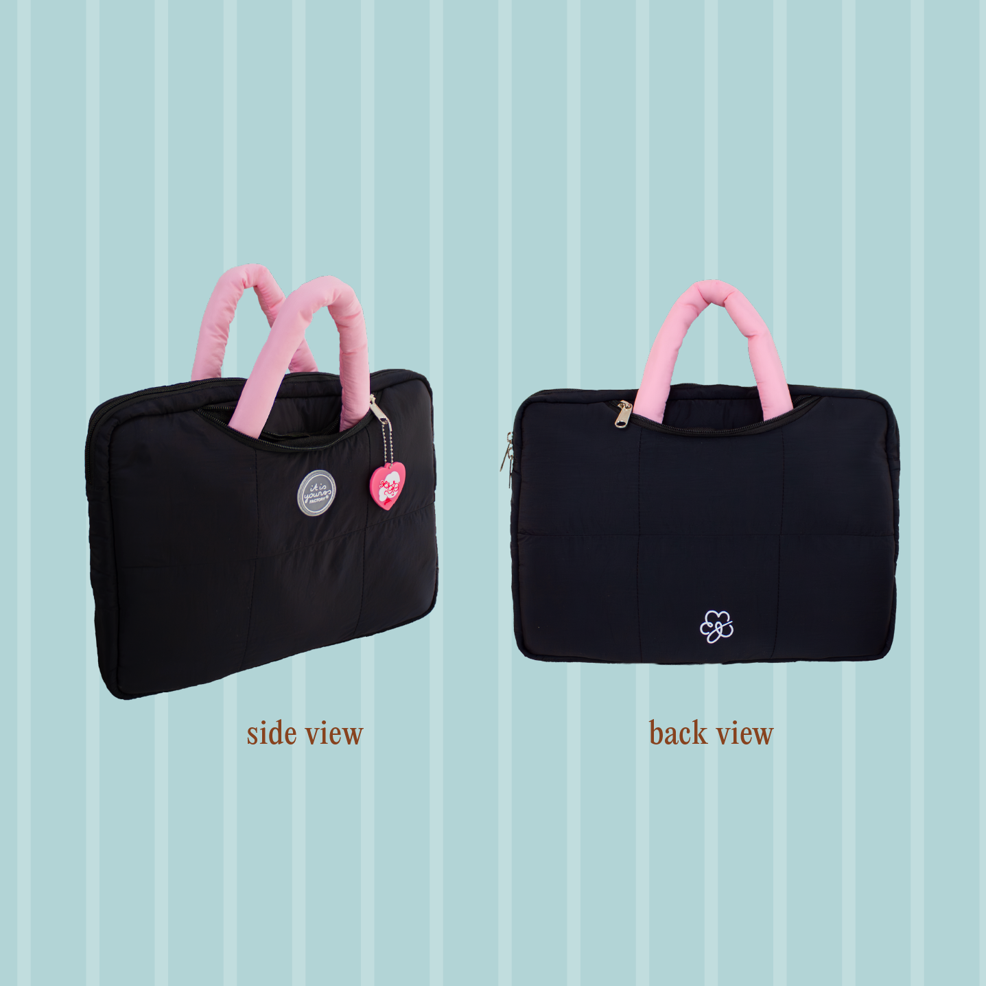 ITISYOURSS Puffy Laptop Sleeve | Tas Laptop | Tas Laptop Jinjing | Tas Laptop Lucu | Tas Laptop 14” | Sarung Laptop | Pelindung Laptop Case