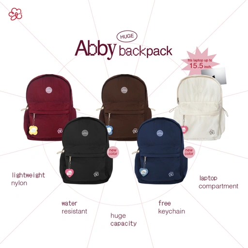 Image of ITISYOURSS Abby Backpack | Tas Wanita | Tas Ransel Wanita | Tas Ransel | Ransel Laptop | Backpack Sekolah | Backpack Kuliah | Tas Sekolah Anak Perempuan | Laptop Backpack | Travel Backpack | Woman Travel Backpack 