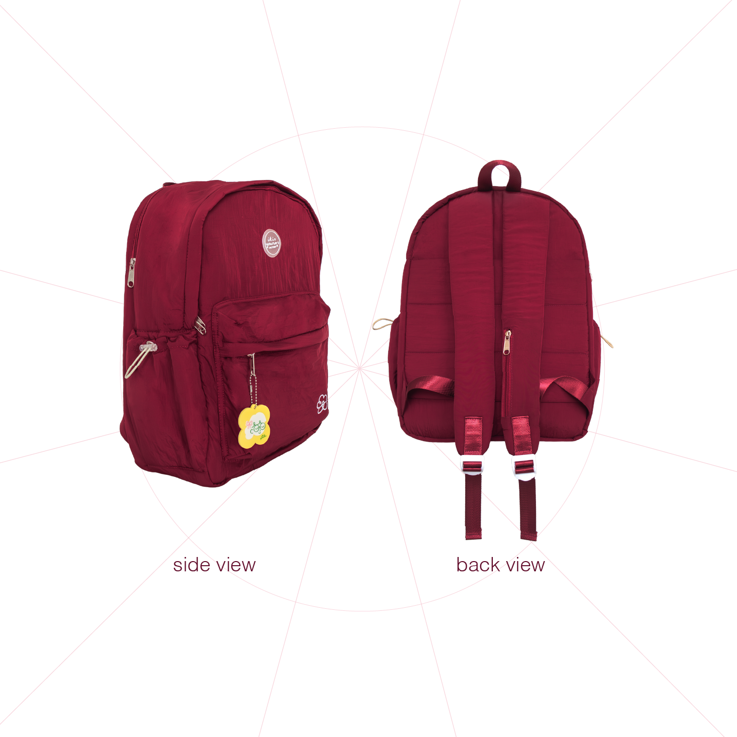 ITISYOURSS Abby Backpack | Tas Wanita | Tas Ransel Wanita | Tas Ransel | Ransel Laptop | Backpack Sekolah