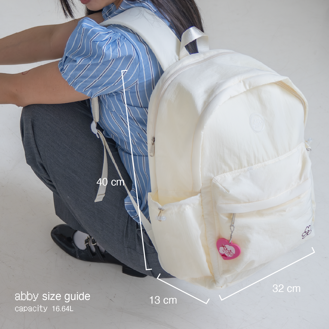 ITISYOURSS Abby Backpack | Tas Wanita | Tas Ransel Wanita | Tas Ransel | Ransel Laptop | Backpack Sekolah
