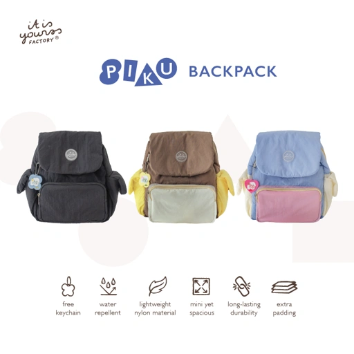 Image of ITISYOURSS PIKU Mini Backpack | Ransel Mini | Ransel Cewe | Ransel Murah | Tas Wanita | Ransel Korea | Ransel Estetik | Ransel Gemes