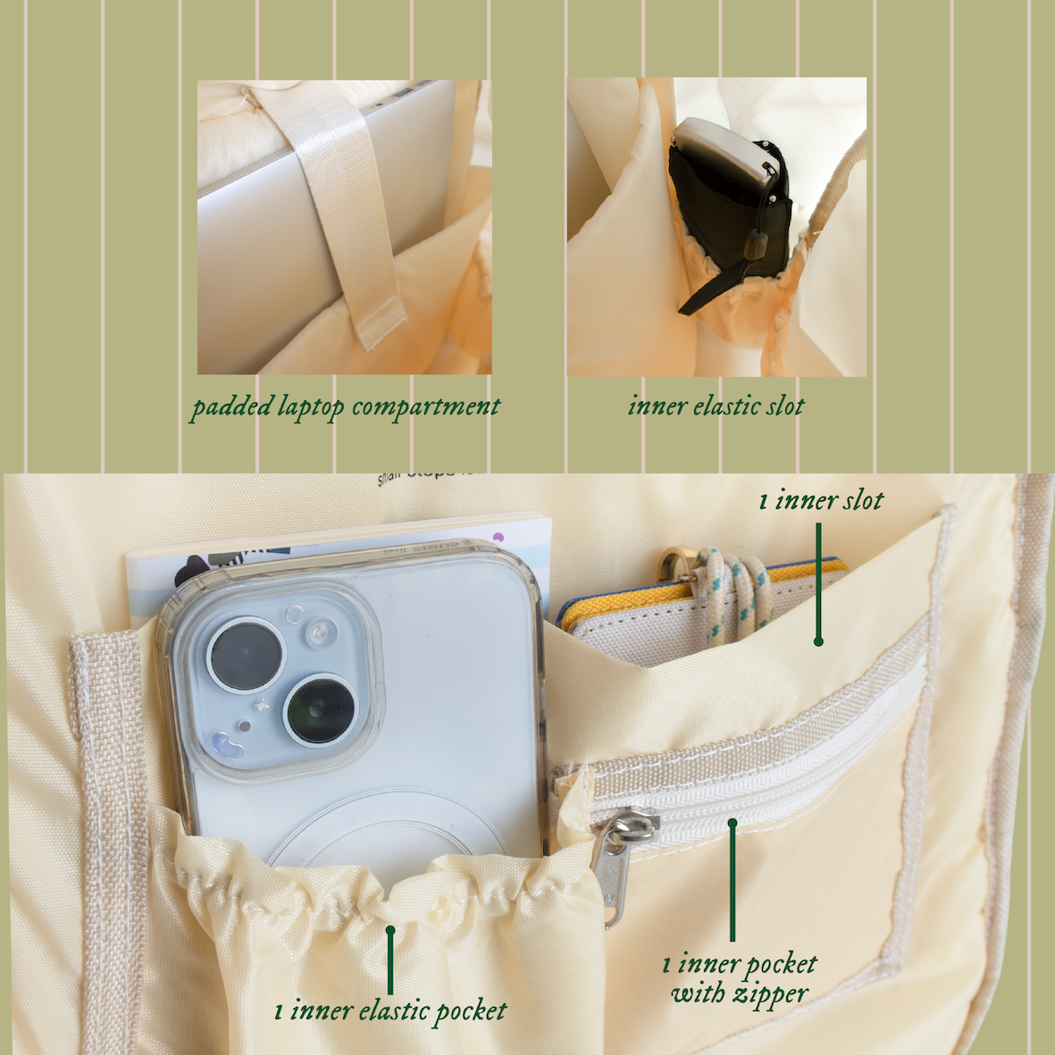 ITISYOURSS Judy Totepack | Tote Bag | Backpack | Tas Multifungsi | 3 in 1 bag | Tas Kuliah | Tas Sekolah | Backpack Wanita | Tas Muat Laptop 15 Inch | Three Way Tote Bag | Tas Nylon | Tas Waterproof