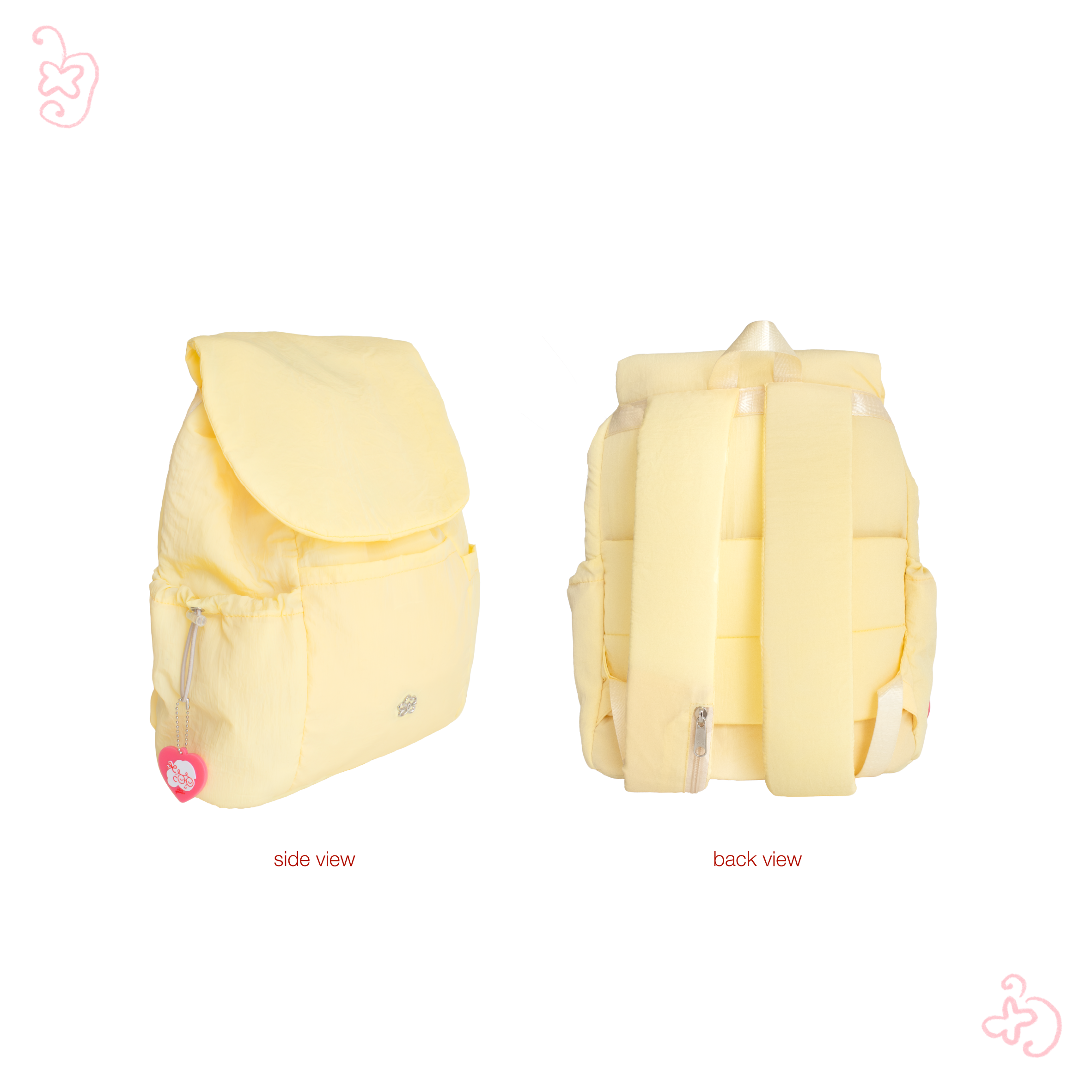 ITISYOURSS Rosy Backpack | Tas Wanita | Tas Ransel Wanita | Tas Ransel | Ransel Laptop | Backpack Sekolah | Backpack Kuliah | Tas Sekolah Anak Perempuan | Laptop Backpack | Travel Backpack | Woman Travel Backpack