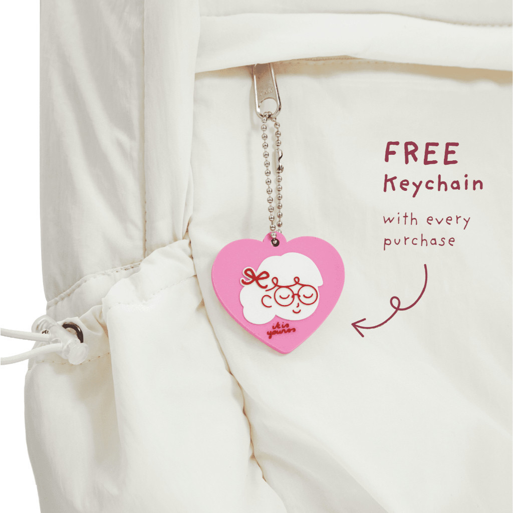 ITISYOURSS Airy Backpack | Ransel Gemes | Ransel Cewe | Ransel Estetik | Backpack Gemes | Ransel Korea | Backpack Korea | Backpack Cewe | Backpack Aesthetic