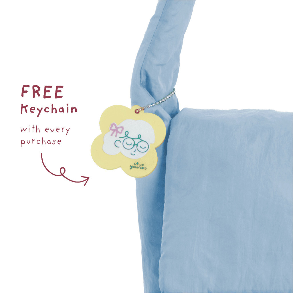 ITISYOURSS Cloudy Shoulder Bag | Tas Selempang | Daily Bag | Tas Muat Banyak | Tas Gemes | Tas Waterproof | Tas Bahu
