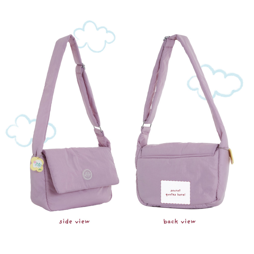 ITISYOURSS Cloudy Shoulder Bag | Tas Selempang | Daily Bag | Tas Muat Banyak | Tas Gemes | Tas Waterproof | Tas Bahu