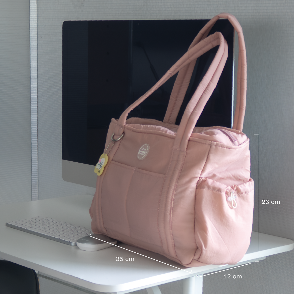ITISYOURSS Hazy Tote Bag | Tas Bahu Besar | Sport Friendly | Tas Olahraga | Tas Ngantor | Tas Muat Banyak | Tas Laptop | Tote Bag Gemes