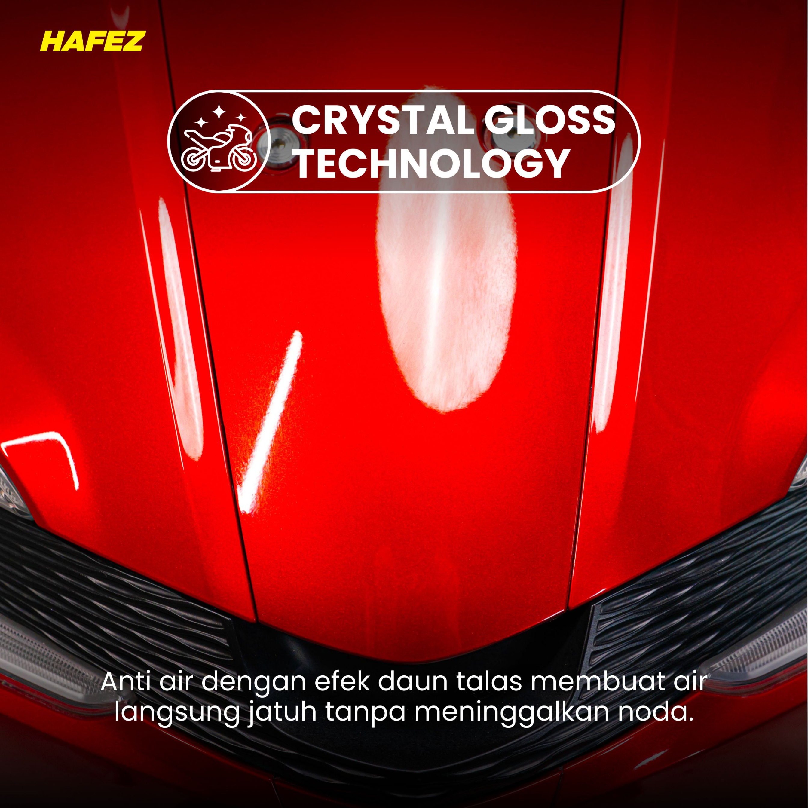 HAFEZ Paket Reseller 24 RESTORER Pengkilap Body Motor dan Penghitam Body Motor Kendaraan