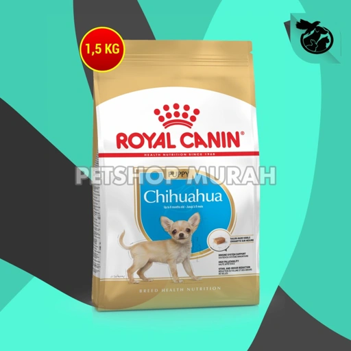 Image of Makanan Anjing Royal Canin Chihuahua Junior 1.5 Kg - Rc Cihuahua Puppy 1.5Kg