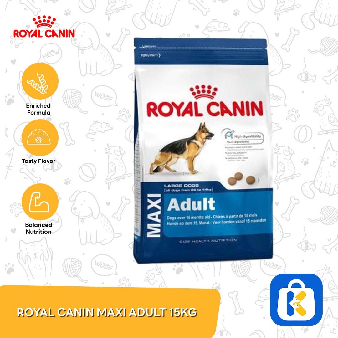  Makanan Anjing Royal Canin Maxi Adult 15 Kg / Maxi Adult 15Kg