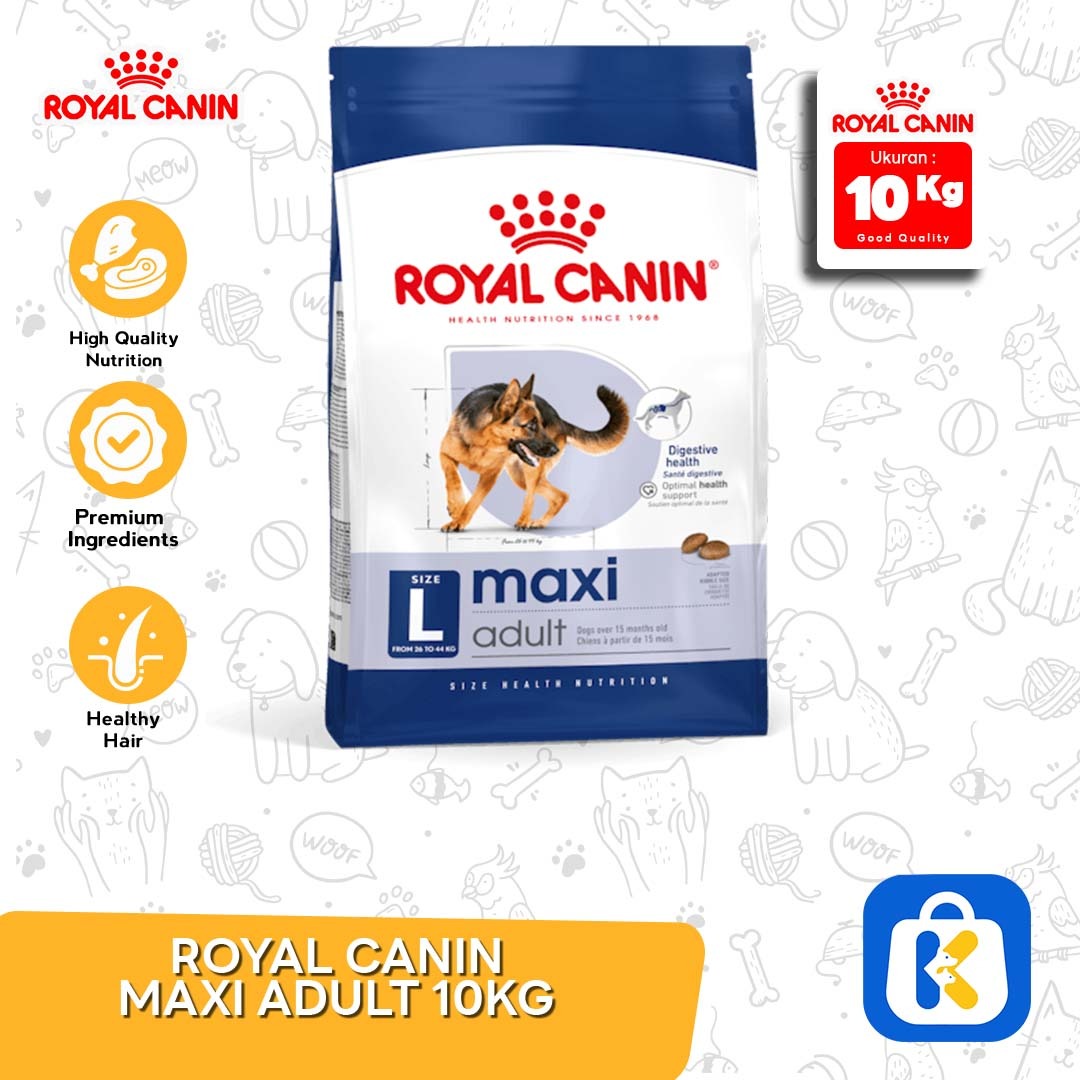  Makanan Anjing Royal Canin Maxi Adult 15 Kg / Maxi Adult 15Kg