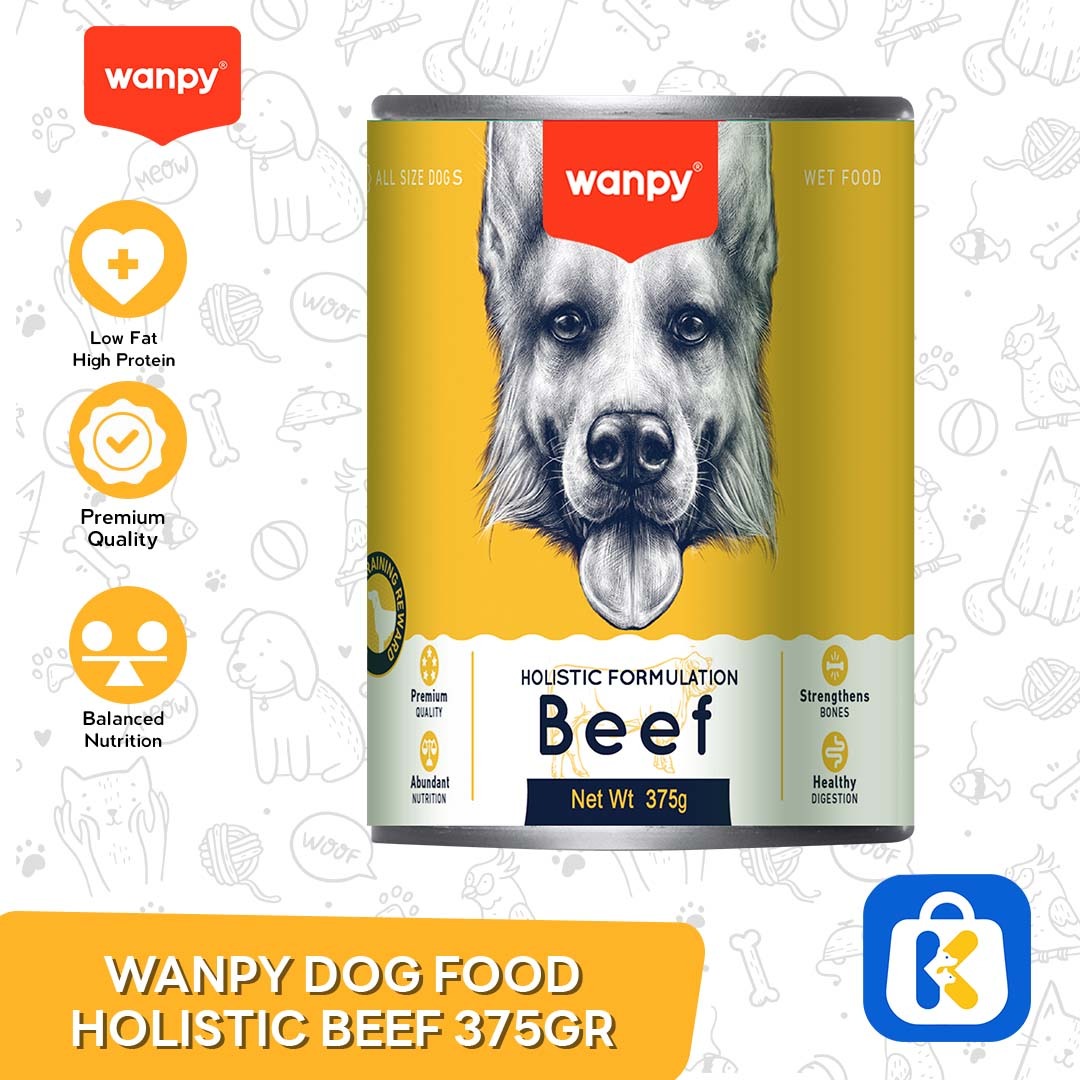 Makanan Anjing Dog Food Kornet Can 400 Gram Ayam