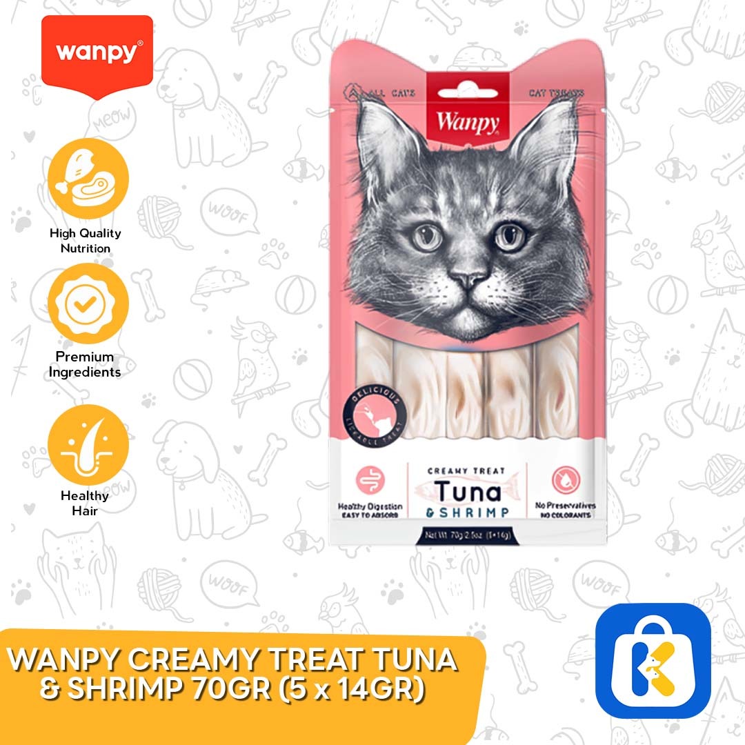 Snack Kucing Deli Joy Creamy Cat treat Cemilan 14GR