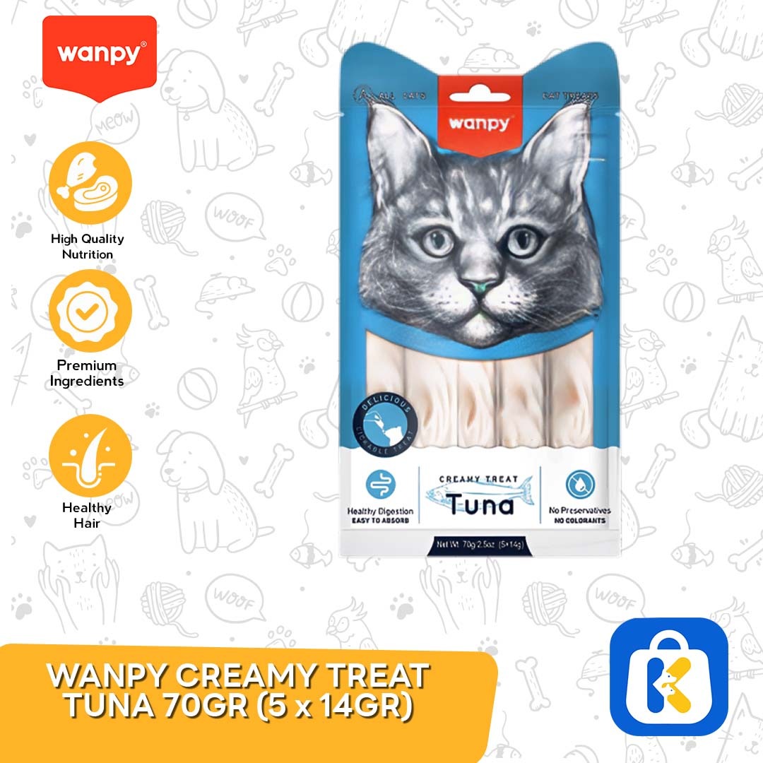 Snack Kucing Deli Joy Creamy Cat treat Cemilan 14GR