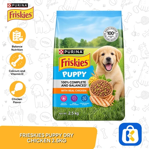 Friskies Puppy Dry Dog Food Chicken 2.5kg