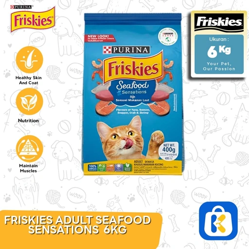  Makanan Kucing Friskies 6 Kg