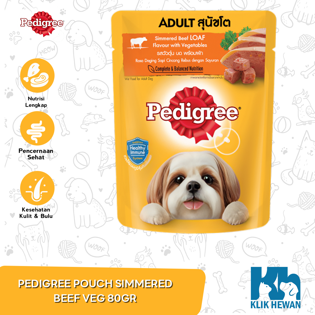 Pedigree Pouch sachet 80gr All variant