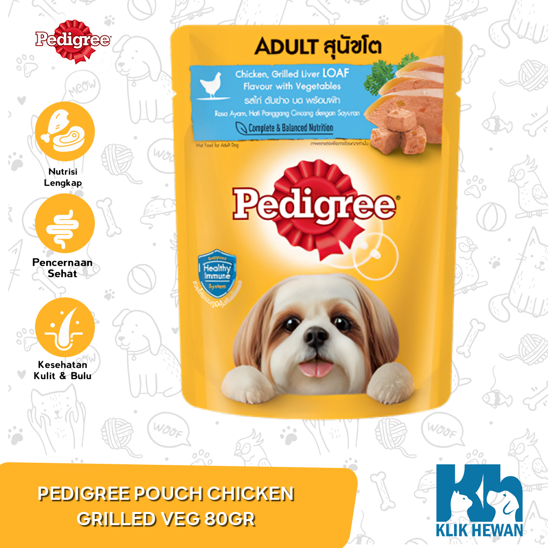 Pedigree Pouch sachet 80gr All variant